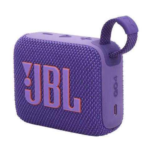 JBL GO 4 Waterproof Wireless Speaker - Purple