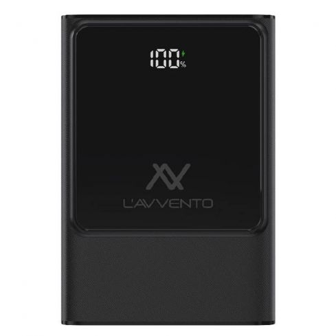 L'avvento MP657 Digtal Power Bank 10000 mAh Fast Charger 22.5W – Black