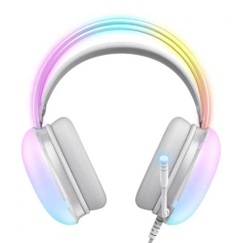 Onikuma X25 Gaming Headset RGB - White