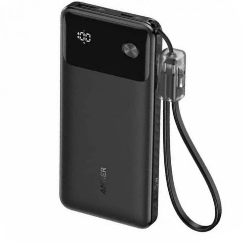 Anker Power Bank 10000 mAh 22.5W Pocket-Sized - A1388H11- Black