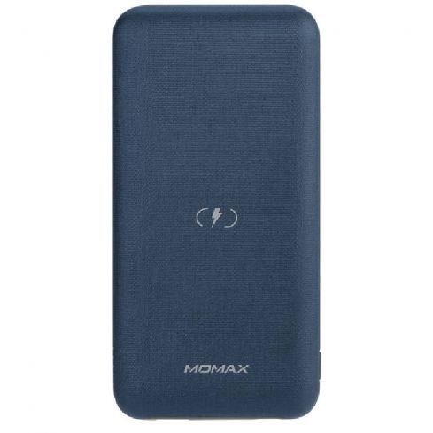 Momax Q.Power Touch Wireless Charging Power Bank 10000mAh, IP91MF - Blue