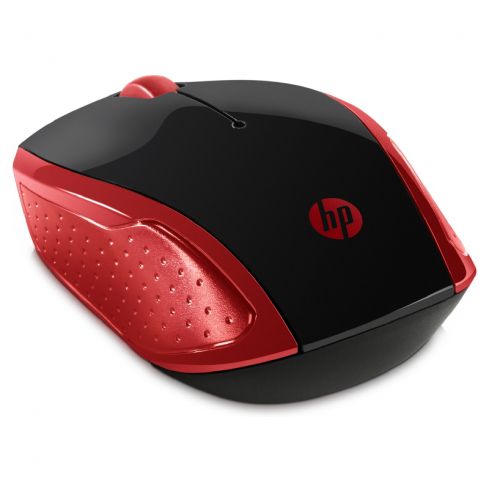 HP 200 Wireless Mouse - Red*Black