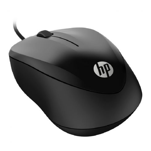 HP 1000 Wired Mouse - Black