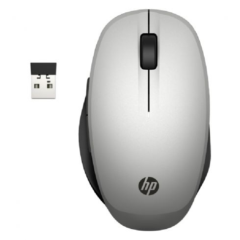 HP 300 ماوس لاسلكي - فضي