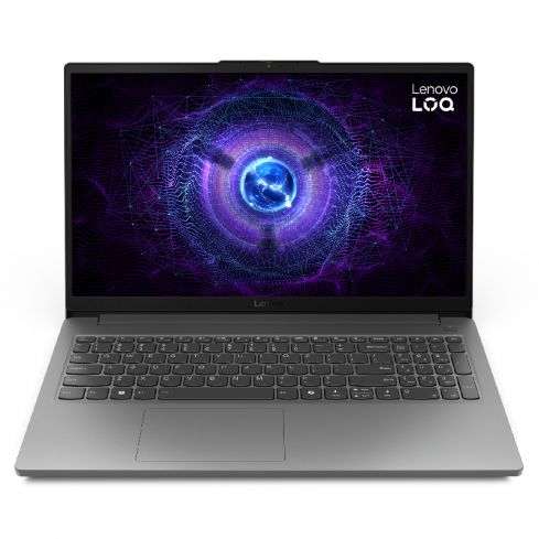 لينوفو LOQ 15IAX9E لاب توب للألعاب، Intel® Core™ i5-12450HX، رام 16 جيجا، 512 جيجا SSD، RTX 4050، شاشة 15.6 بوصة FHD - رمادي