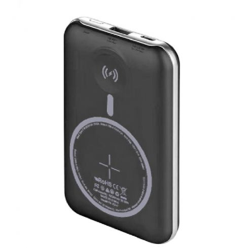 Awei P188K Magnetic DigItal Power Bank 10000mAh, 22.5W - Black