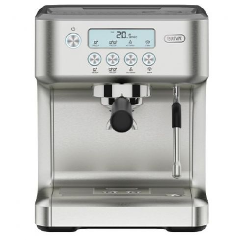 Briva Barista Smart Espresso and Coffee Machine - Silver