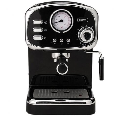 Briva Classic Coffee and Espresso Machine - Black