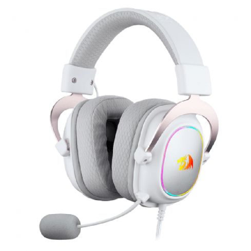 Redragon H510 Zeus-X RGB Wired Gaming Headset - White