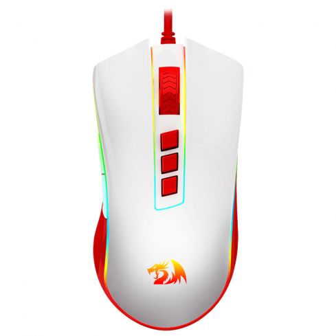 Redragon M711C Cobra Wired Gaming Mouse – White&Red