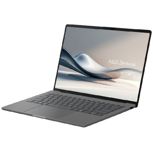 ASUS Zenbook A14 Laptop, Snapdragon® X Elite X1E 78 100, 32GB Ram, 1TB SSD, Qualcomm® Adreno™, 14'' WUXGA OLED, UX3407RA-QD010W, Win - Iceland Grey