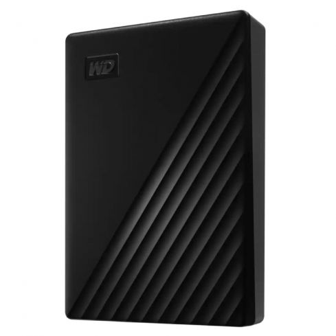 WD 6TB My Passport Portable External Hard Drive, USB 3.2 - Black