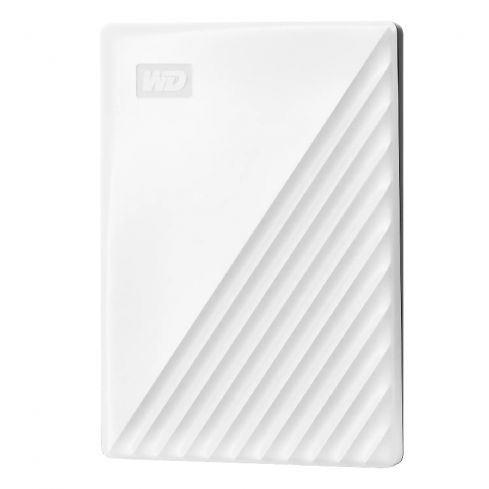  WD ماي باسبورت هارد خارجي  محمول سعة 2 تيرابايت، USB 3.0 - أبيض