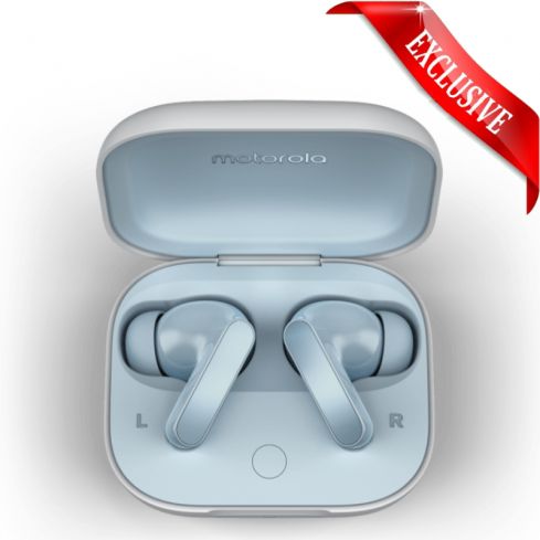 Motorola Buds XT2443-1 Wireless Earphones - Glacier Blue
