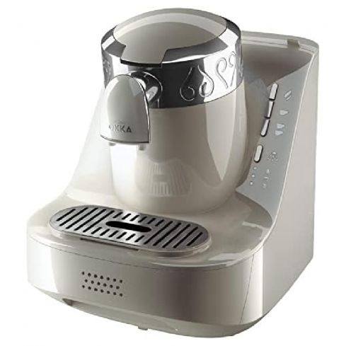 Arzum Okka Automatic Turkish Coffee Machine, OK002 - White*Silver