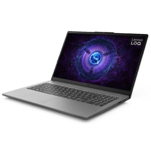 لينوفو LOQ Essential 15IAX9E لاب توب، Intel® Core™ i5-12450HX،16 جيجابايت رام، SSD 512 جيجابايت، NVIDIA® GeForce RTX™ 2050 4GB، شاشة 15.6 بوصة FHD 144 هرتز - رمادي