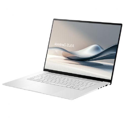 اسوس زينبوك S16 UM5606W لاب توب، AMD Ryzen™ AI 9 HX 370، رام 32 جيجا، 2 تيرابايت SSD، AMD Radeon™ 890M، 16 بوصة 3K، ويندوز11 - أبيض