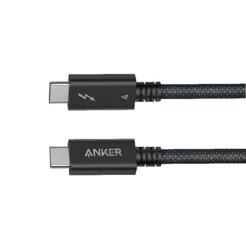 Anker Type-C To Type-C Ultra Cable, Fast Data Transfer&Charging, A84N0011 - Black