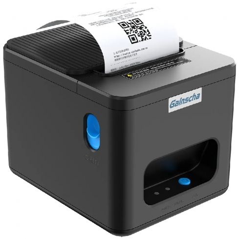 Gainscha Thermal Receipt Printer, USB, GA-E200I - Black