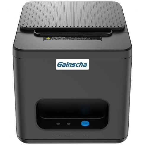 Gainscha طابعة فواتير حرارية، USB، GA-E200I - أسود