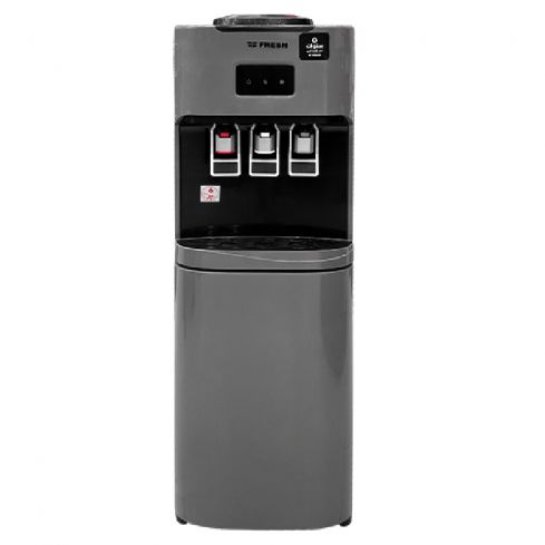 Fresh Water Dispenser, 3 Taps, FW-16VFD2 - Silver