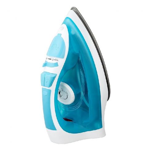 Fresh Steam Iron Wireless, 2200 Watt, Teflon Base, 201B - Blue