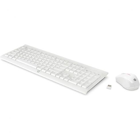 HP C2710 Wireless Keyboard & Mouse Combo - White