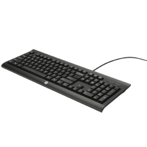 HP K1500 Wired Keyboard - Black