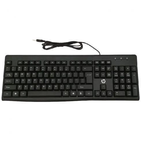 Hp Keyboard Wired K1600 - Black