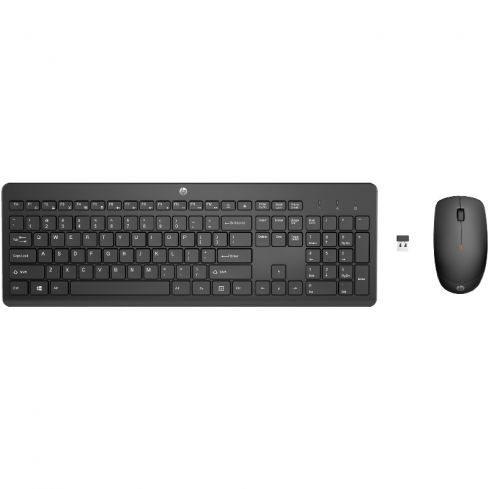 HP 230 Wireless Mouse & Keyboard Combo - Black