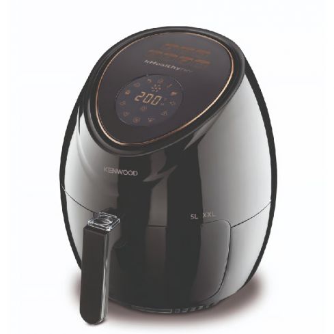 Kenwood Digital Air Fryer, 5 Liters, 1500 Watt, HFP52.000BK - Black