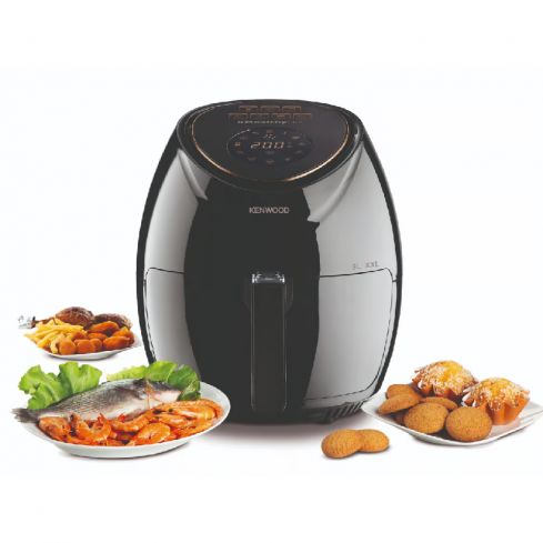 Kenwood Digital Air Fryer, 5 Liters, 1500 Watt, HFP52.000BK - Black