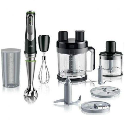 Braun Multiquick 9 Hand Blender, 1200 Watt, 500 ml, MQ9185XLI - Black