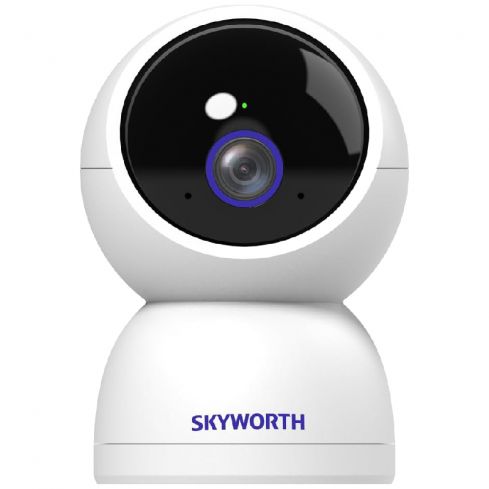 SkyWorth H50 Pro Wireless Indoor Camera, 5MP - White