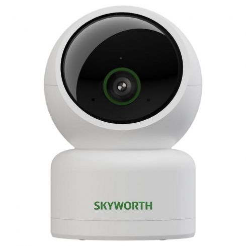 SkyWorth H30 Wireless Indoor Security Camera, 3MP - White