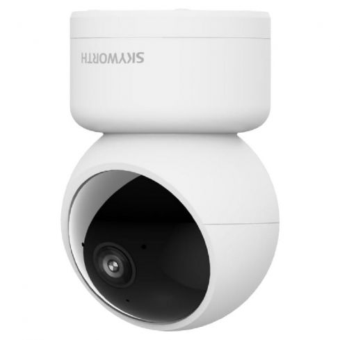 SkyWorth H30 Wireless Indoor Security Camera, 3MP - White