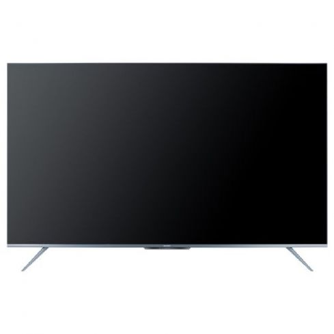 Sharp 4K Smart Frameless TV, 55 Inch, Built-In Receiver, 4T-C55FL6EX - Black