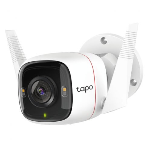 Tp-Link Tapo C320 Outdoor Security Wi-Fi Camera, 2K QHD - White