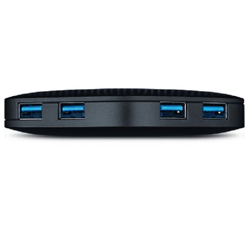 TP-Link UH400 USB 3.0 4-Port Portable Hub - Black