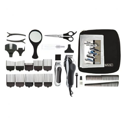 Wahl Chrome Pro Deluxe  Hair Clipper, 79524-2716 - Black*Silver