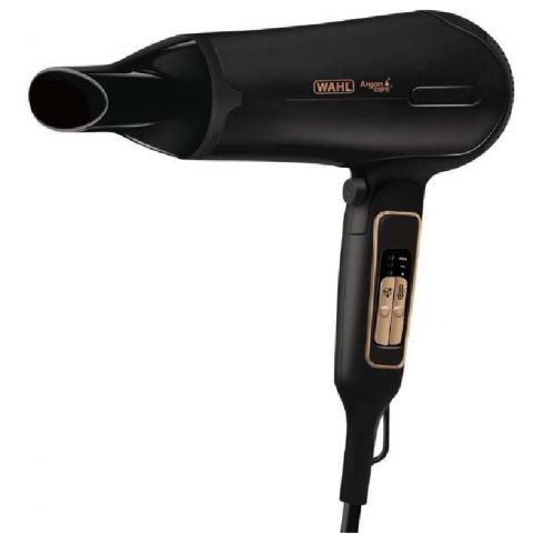 Wahl Pro Sheen Hair Dryer With Shine And Protection Of Argan Oil, 2200 Watts, 05449-027 -  Black