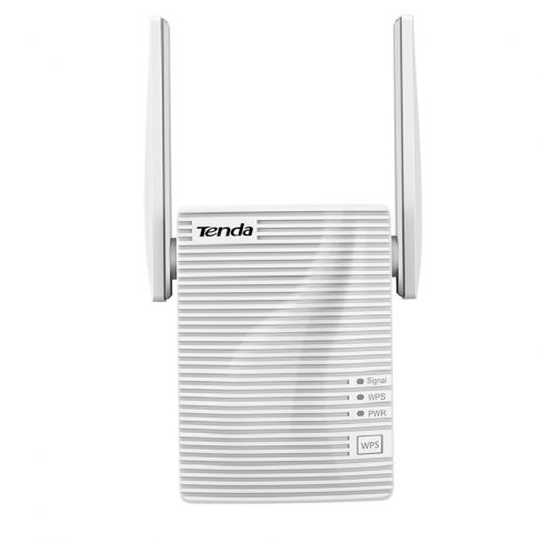 Tenda A18 AC1200 Dual Band Wi-Fi Range Extender, 1 Port, 2 Antenna, 1200Mbps - White