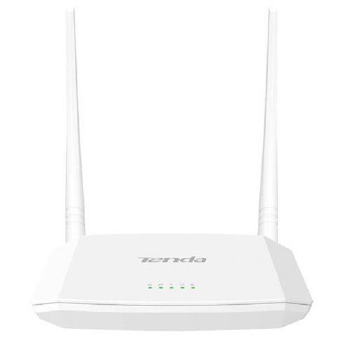 Tenda V300 N300 Wi-Fi VDSL2 Modem Router, 4 Ports, 2 Antenna, 300Mbps - White