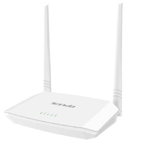 Tenda V300 N300 Wi-Fi VDSL2 Modem Router, 4 Ports, 2 Antenna, 300Mbps - White