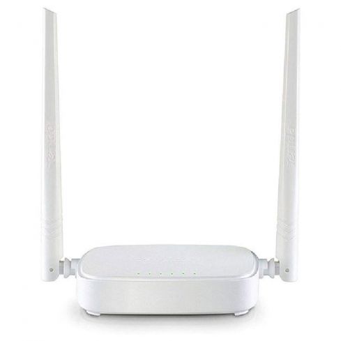 Tenda N301 Wireless N300 Easy Setup Router, 4 Ports, 2 Antenna, 10/100Mbps - White