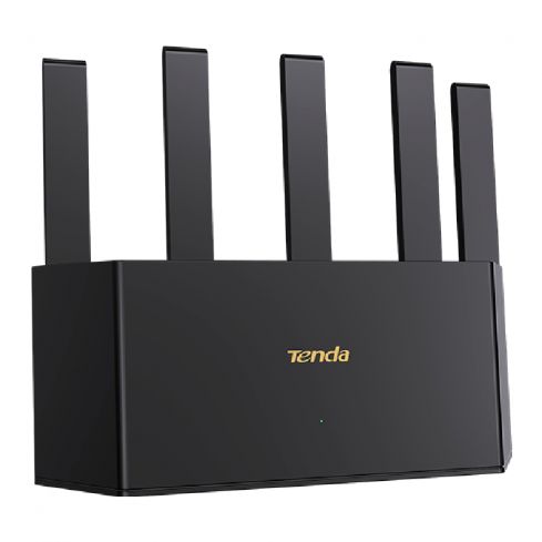 Tenda TX2L Pro AX1500 Dual Band Gigabit Wi-Fi 6 Router, 4 Ports, 5 Antenna, 10/100/1000Mbps - Black