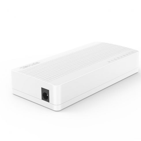 Tenda S108 Desktop Switch, 8 Port, 10/100Mbps - White