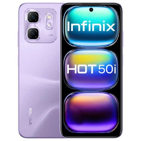 Infinix Hot 50i 6GB Ram, 128GB - Dreamy Purple