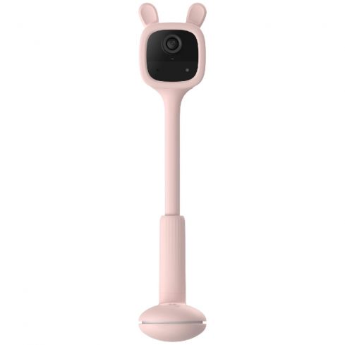 Ezviz BM1 Baby Monitor Battery Powered Wi-Fi Indoor Security Camera, 2MP - Red