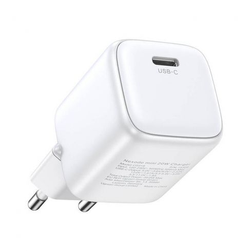 Ugreen CD318 Nexode USB-C PD GaN Fast Charger, 20W - White